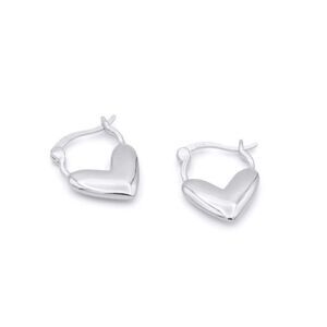 Heart Hoop Earrings N1404